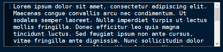 Cobalt theme example.